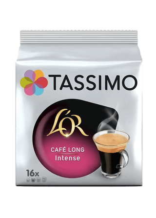 lor tassimo cafe long intense 16x front